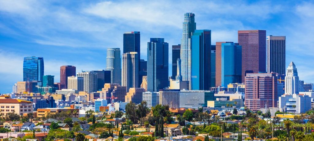 Los Angeles, California - safest cities in california
