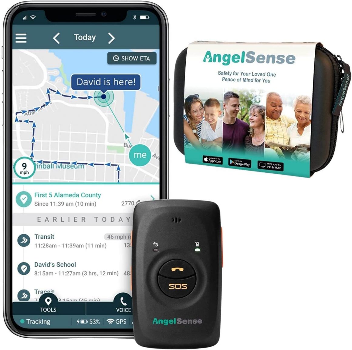 AngelSense Personal GPS